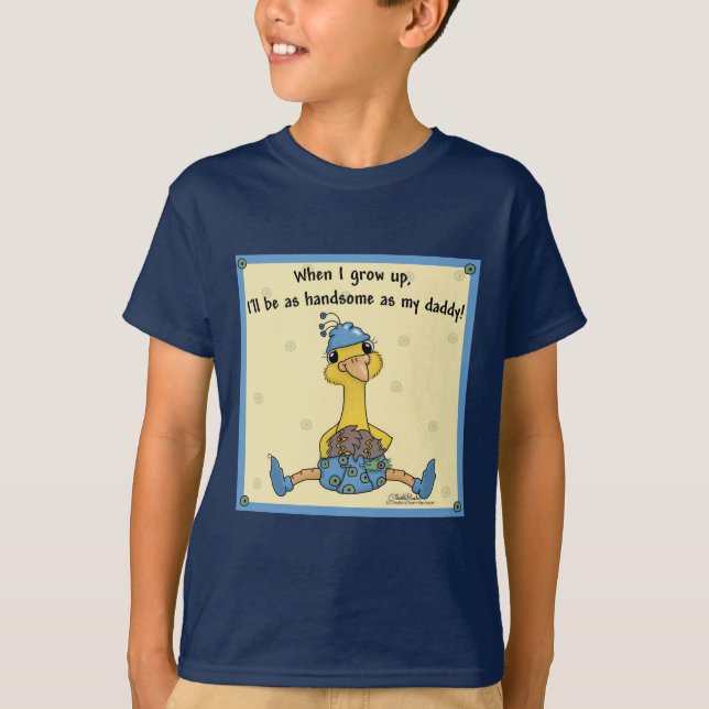 Camiseta Baby Peacock Handsome (Anverso)