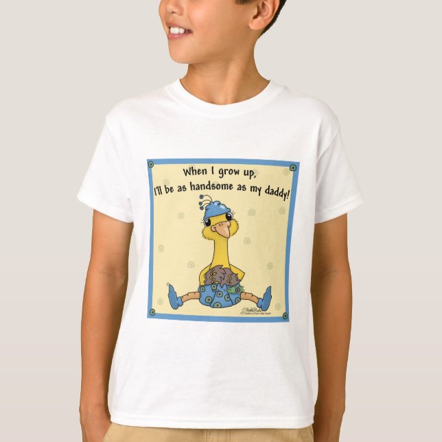 Camiseta Baby Peacock Handsome (Anverso)