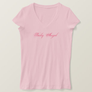 Camiseta Baby Pink Angel