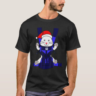 Camiseta Baby Rabbit Santa Funny Cute Navidades Regalo