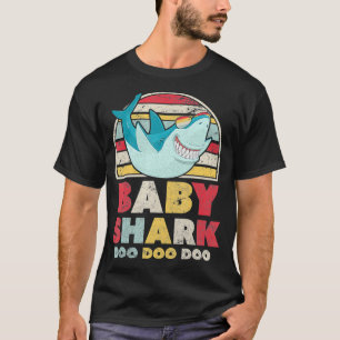 Camiseta Baby Shark Gift Para Niños Pequeños