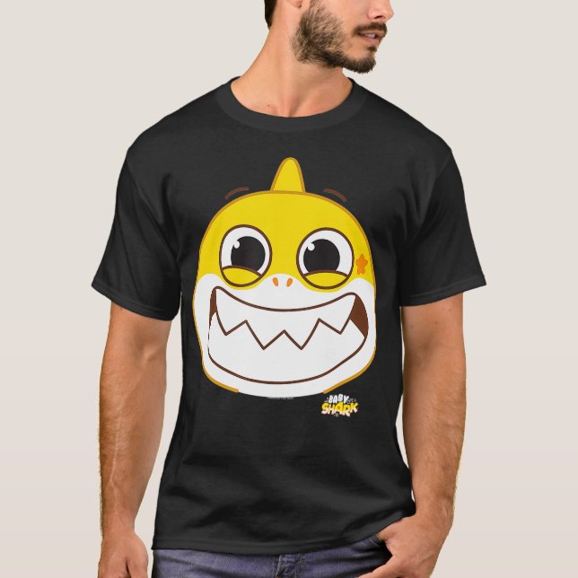 Camiseta Baby Shark Sonriendo (Anverso)