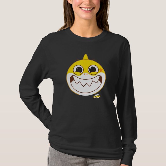 Camiseta Baby Shark Sonriendo (Anverso)