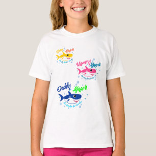 Camiseta Baby Shark y Family Doo Doo Doo