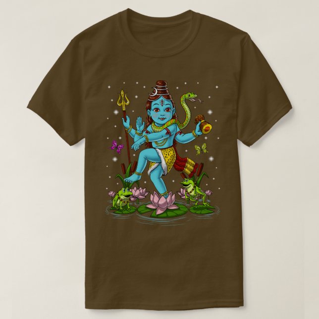 Camiseta Baby Shiva Nataraja (Diseño del anverso)