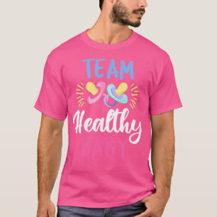 Camiseta Baby Shower de embarazo para bebé saludable para e