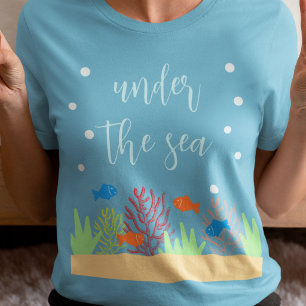Camiseta Baby Shower de Sea Life
