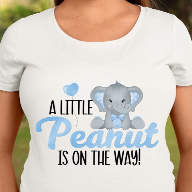 Camiseta Baby Shower de un pequeño cacahuete (Subido por el creador)