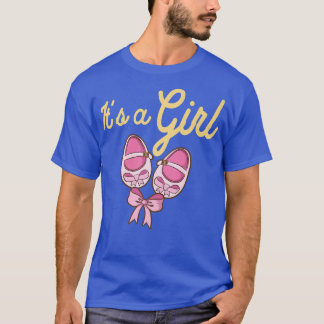 Camiseta Baby Shower es una revelación de género Chica
