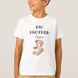 Camiseta Baby Shower Gran Hermano Hermana Niños-Jóvenes XS-