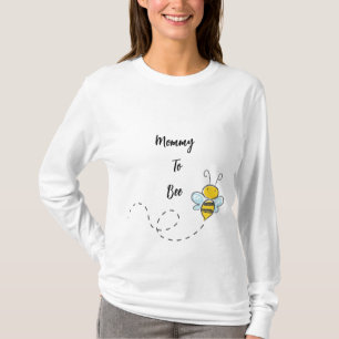 Camiseta Baby Shower   Mami to Bee T-Shirt