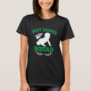 Camiseta Baby Shower Squad