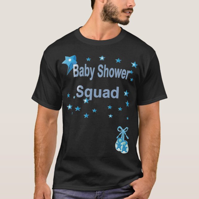 Camiseta Baby Shower Squad squad -  (Anverso)