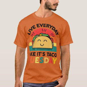 Camiseta Baby TacoShirt vive a diario como su TacoTuesday