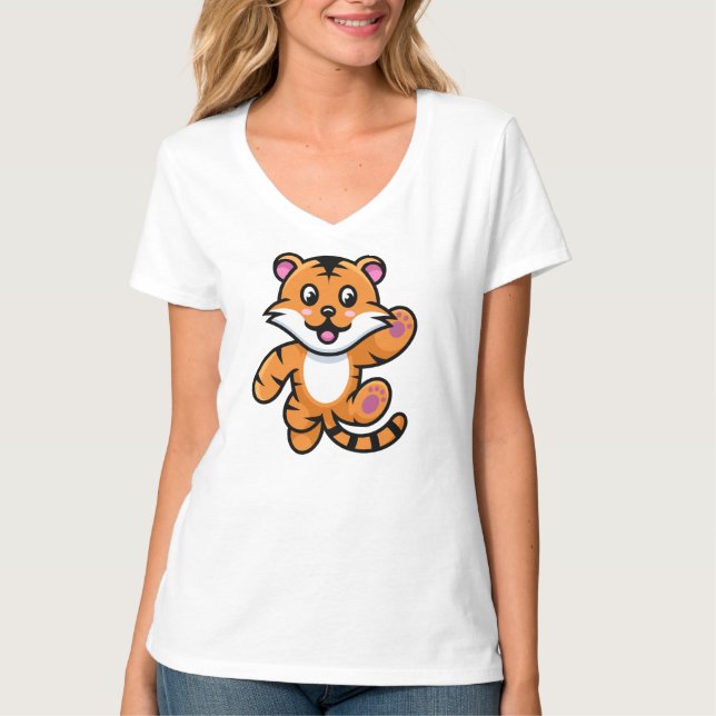 Camiseta Baby Tiger (Anverso)