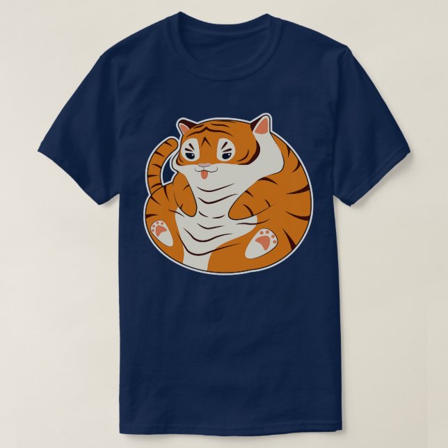 Camiseta Baby Tiger divertido (Diseño del anverso)