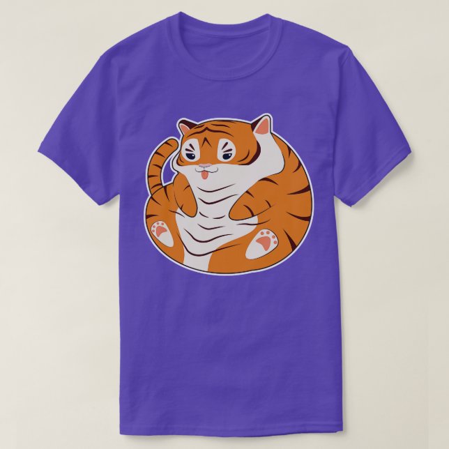 Camiseta Baby Tiger divertido (Diseño del anverso)
