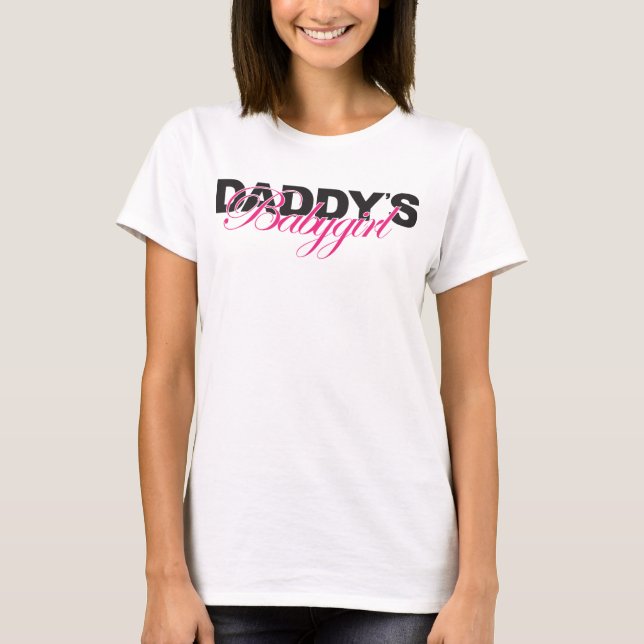 Camiseta Babygirl del papá (Anverso)