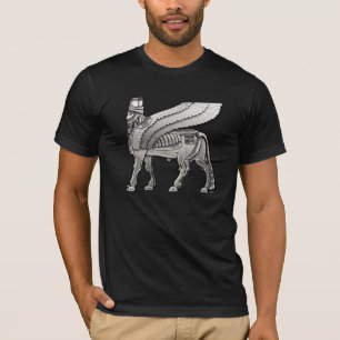 Camiseta Babylonian Winged Bull Lamassu