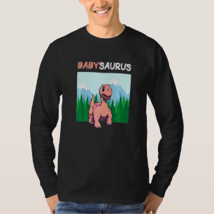 Camiseta Babysaurus Dinosaur Cute Kiddo Apatosauro 2