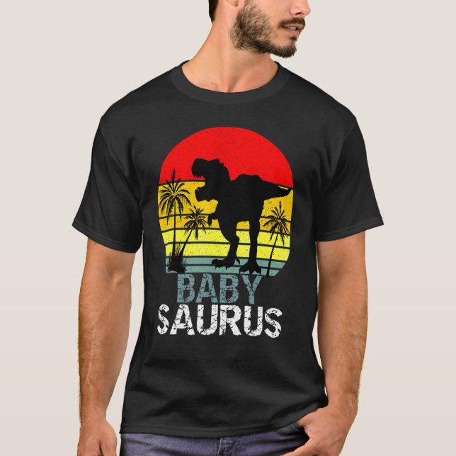Camiseta Babysaurus Rex Dinosaur (Anverso)