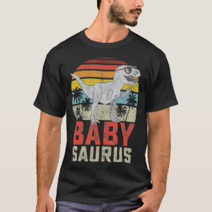Camiseta Babysaurus T Rex Dinosaur Baby Saurus Family
