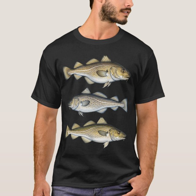 Camiseta Bacalao del Atlántico (Anverso)