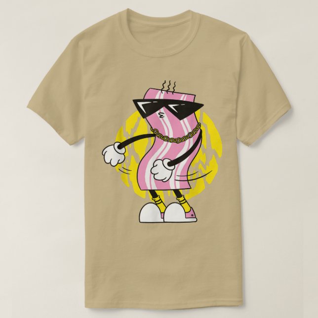 Camiseta Bacalao Floss Dancing Guay Alimentos Gafas de sol  (Diseño del anverso)