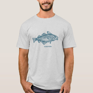 Camiseta Bacalaos, bacalao, pescado, pescando