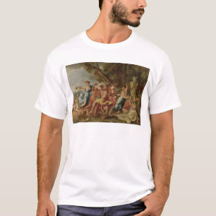 Camiseta Bacanal antes de un Herm, c.1634