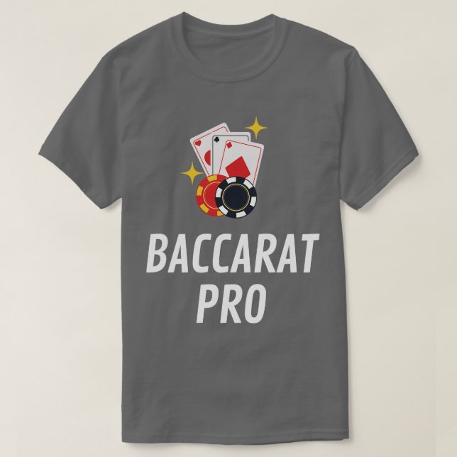Camiseta Baccarat Pro (Diseño del anverso)