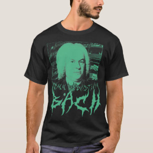 Camiseta BACH Composición clásica de Johann Sebastian Bach 