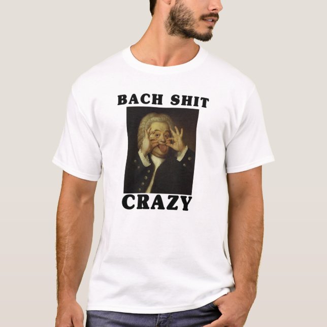 Camiseta Bach Crazy (Anverso)