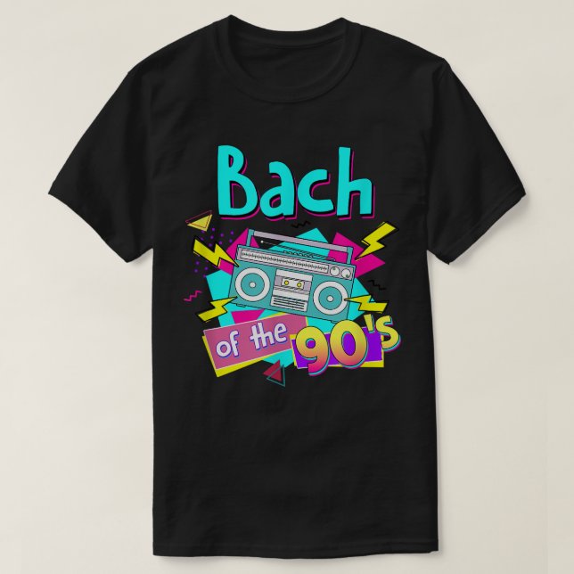 Camiseta Bach de las Bridesmaids 90 Tema Bachelorette (Diseño del anverso)