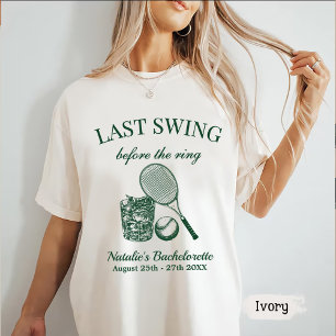 Camiseta Bach moderno último swing antes del tenis del ring