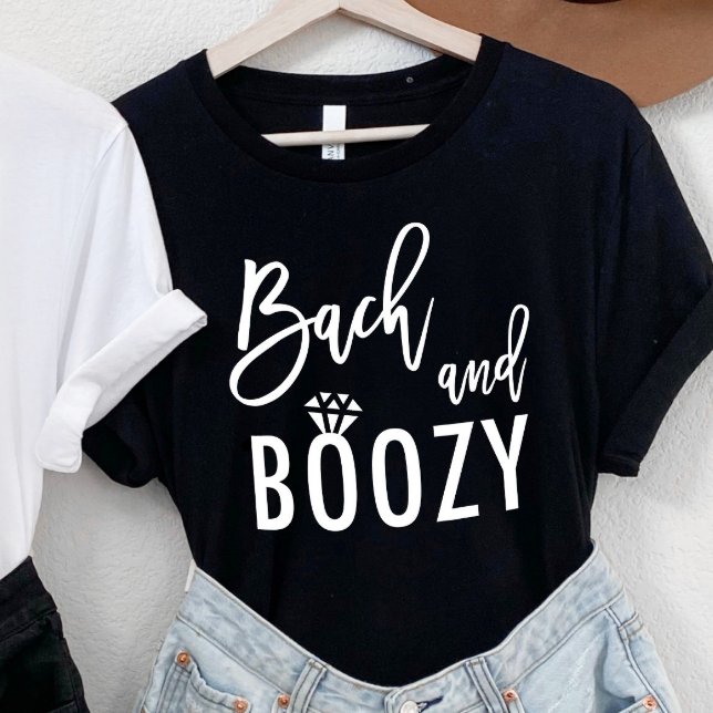 Camiseta Bach y Boozy Bachelorette Bridal (Subido por el creador)