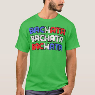 Camiseta Bachata de música dominicana