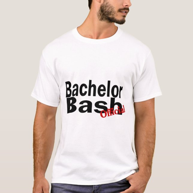 Camiseta Bachelor Bash (Oficial) (Anverso)