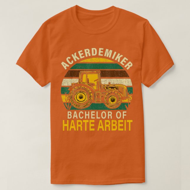 Camiseta Bachelor del rastreador de regalo de Bauer Dem de  (Diseño del anverso)