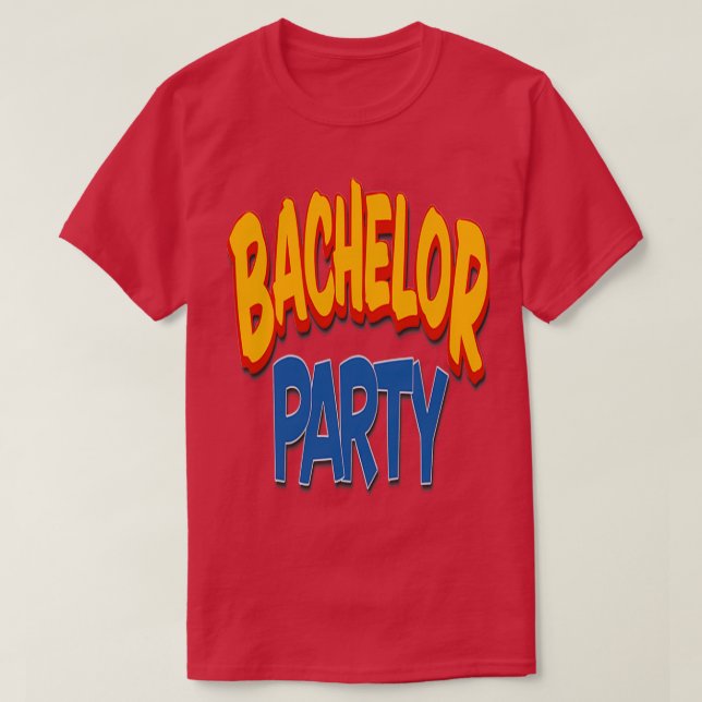 Camiseta Bachelor party 28 (Diseño del anverso)