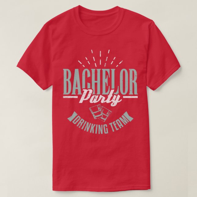 Camiseta Bachelor Party Groom 5 (Diseño del anverso)