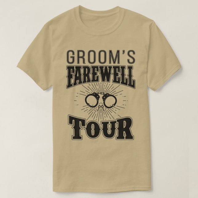 Camiseta bachelor party men booze cruise gift 7 (Diseño del anverso)