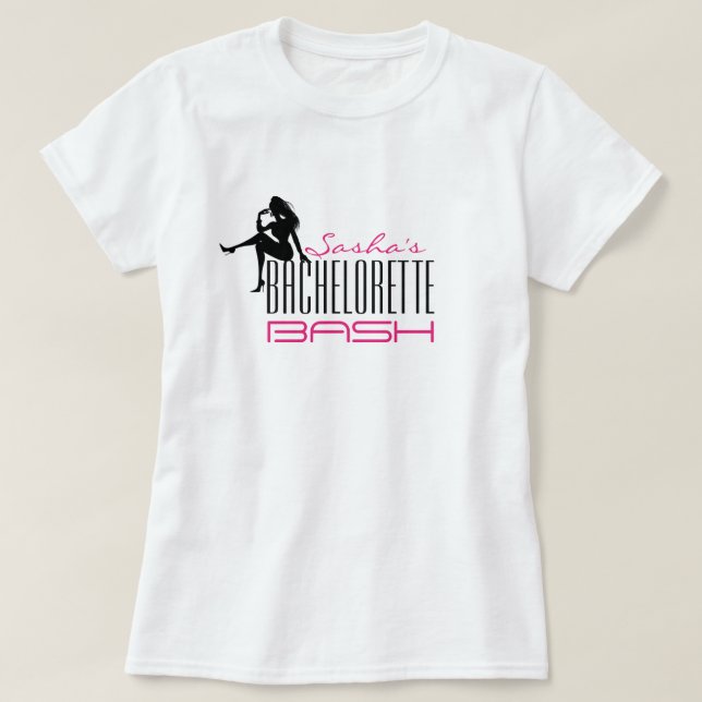 Camiseta Bachelorette Bash (Diseño del anverso)