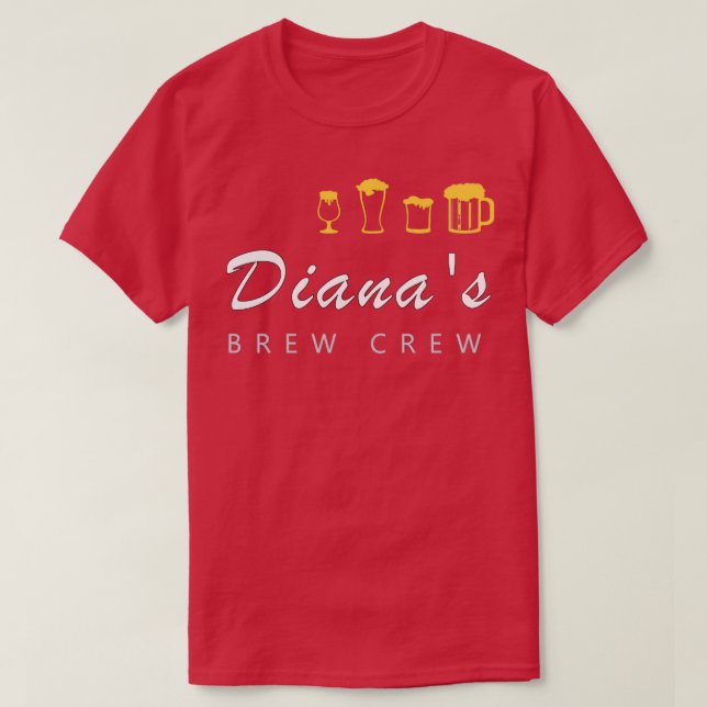 Camiseta Bachelorette Brews (Diseño del anverso)
