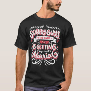 Camiseta Bachelorette Bridal Shower Novia Lo siento chicos 