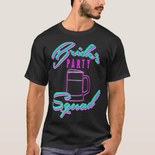 Camiseta Bachelorette Brides Party Squad Great stag arrow -