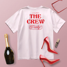 Camiseta Bachelorette Bridesmaid Chica Fiesta T-Shirt