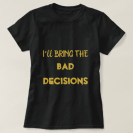 Camiseta Bachelorette Bridesmaid de Guay con oro negro