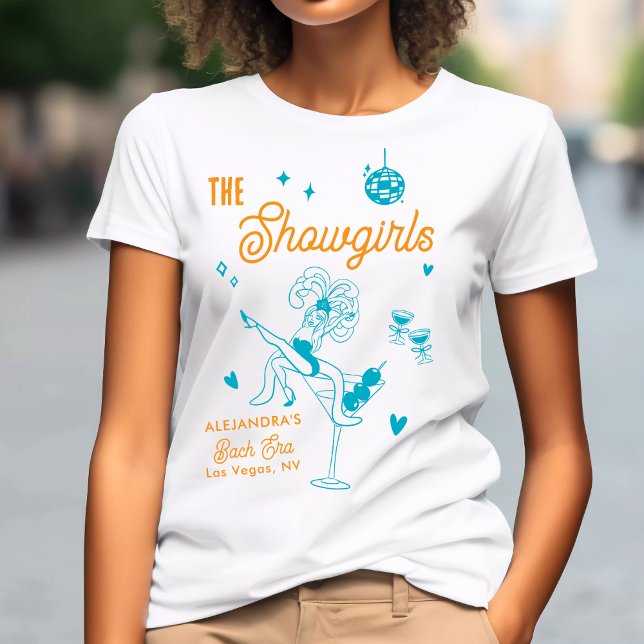 Camiseta Bachelorette de la fiesta de novias de Showgirl pe (Subido por el creador)