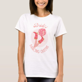 Camiseta Bachelorette de Queens de baile de Novia de los añ